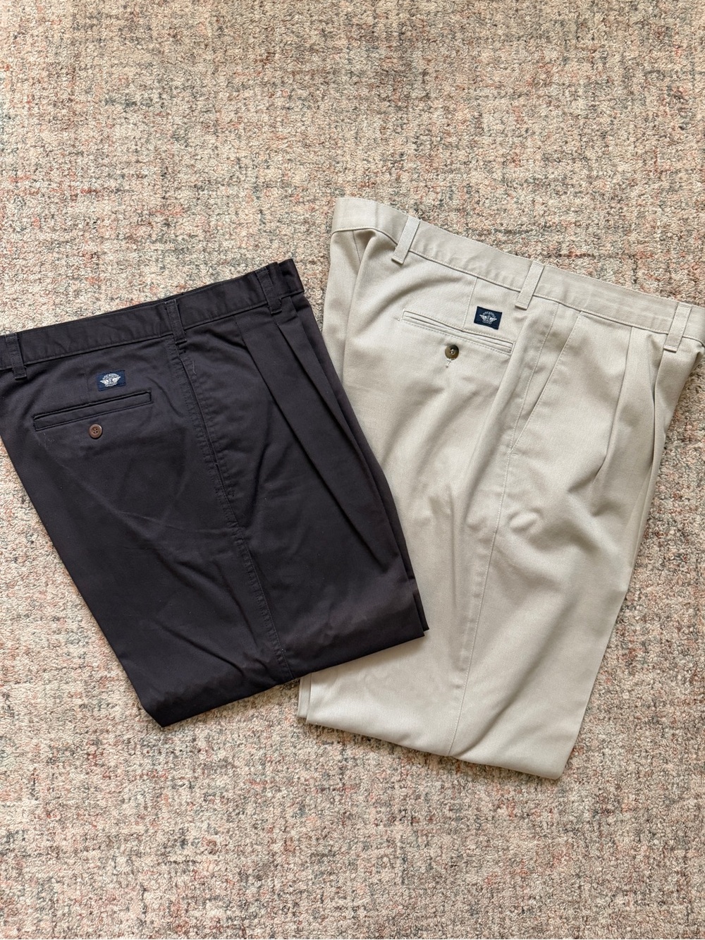 Vintage Dockers Pleated Chinos 36x32
